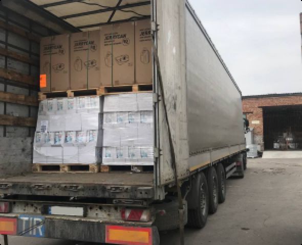 Delivered 3 trucks of drinking water as well as 2500 water canisters for it to Mykolaiv once the water supply was shut down there